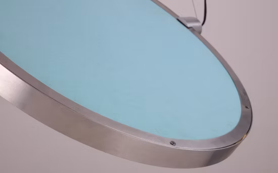 Offerta mensile Lampada a sospensione modulare in feltro per animali domestici grigio acustico per interni con grandi poligoni in stile europeo per l'home office Sala riunioni dell'hotel Libiary Soggiorno