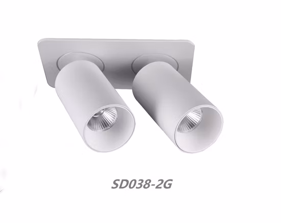901G GU10 MR16 Gu5.3 Alloggiamento Telaio Binario Soffitto Parete Lampada a sospensione Spot